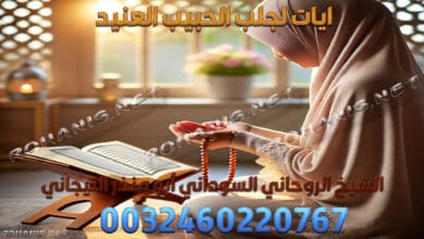 ايات لجلب الحبيب العنيد